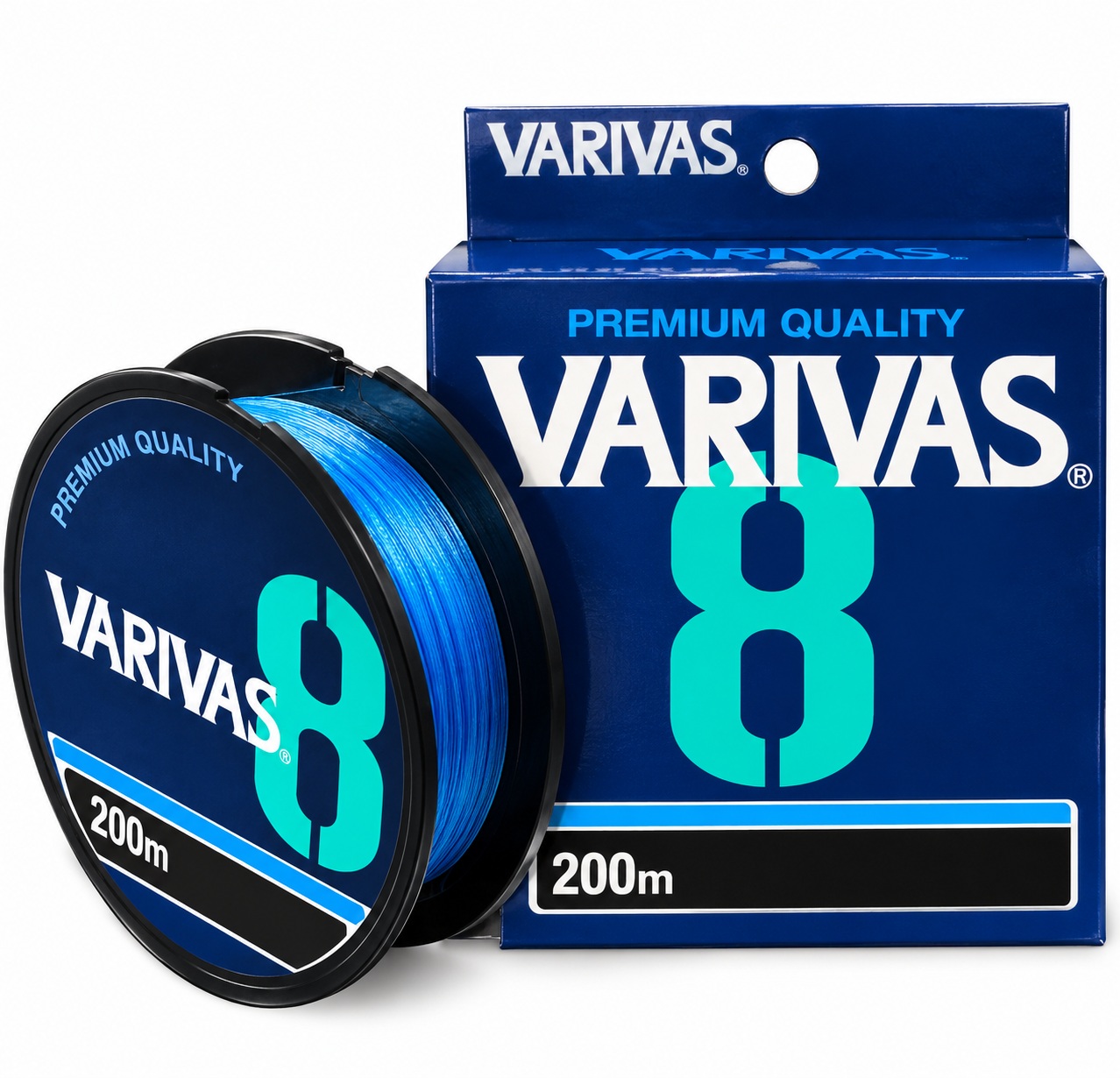 Varivas 8 Ocean Blue 200m, opção 37lb