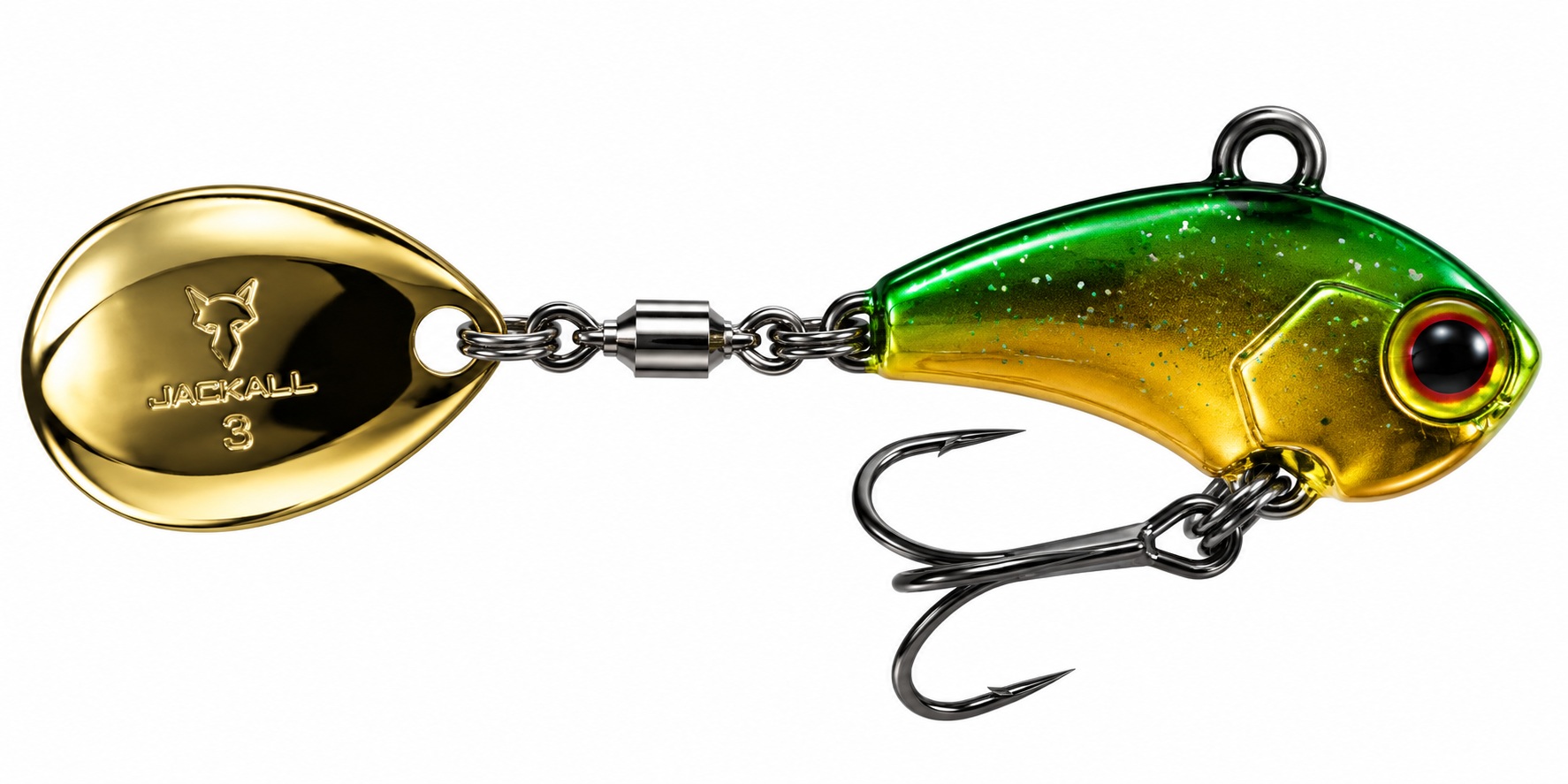 Jackall Deracoup 14g, cor Gold Green
