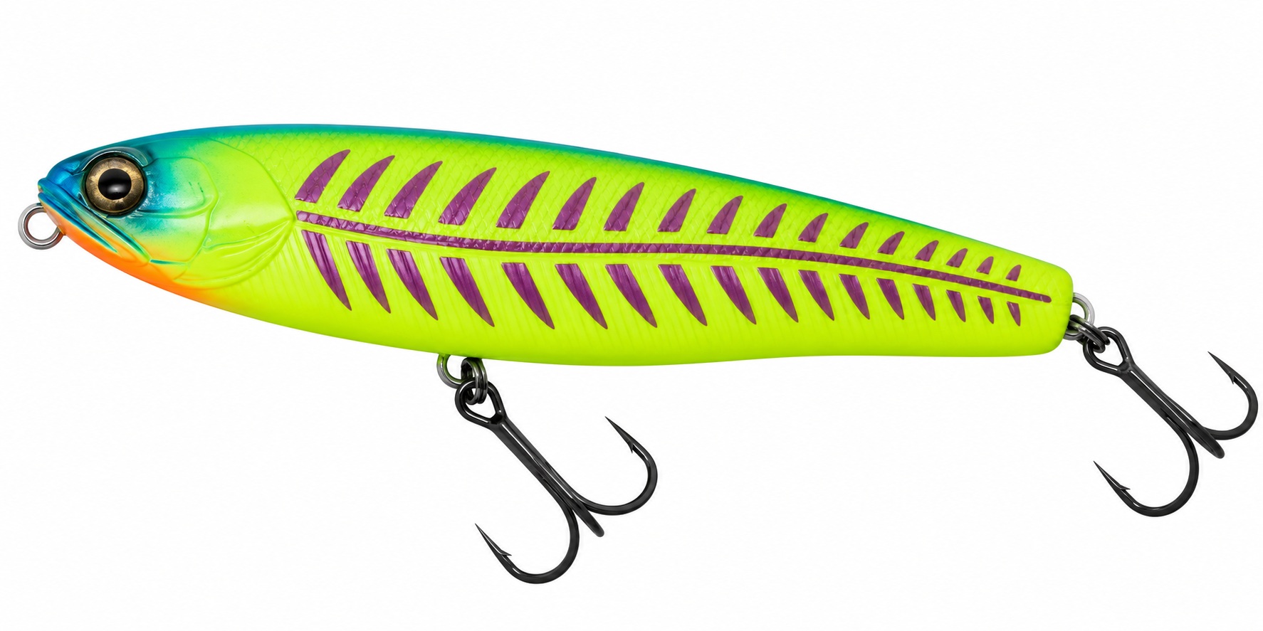 Jackall Bonnie 95, cor Bone Blue Chartreuse